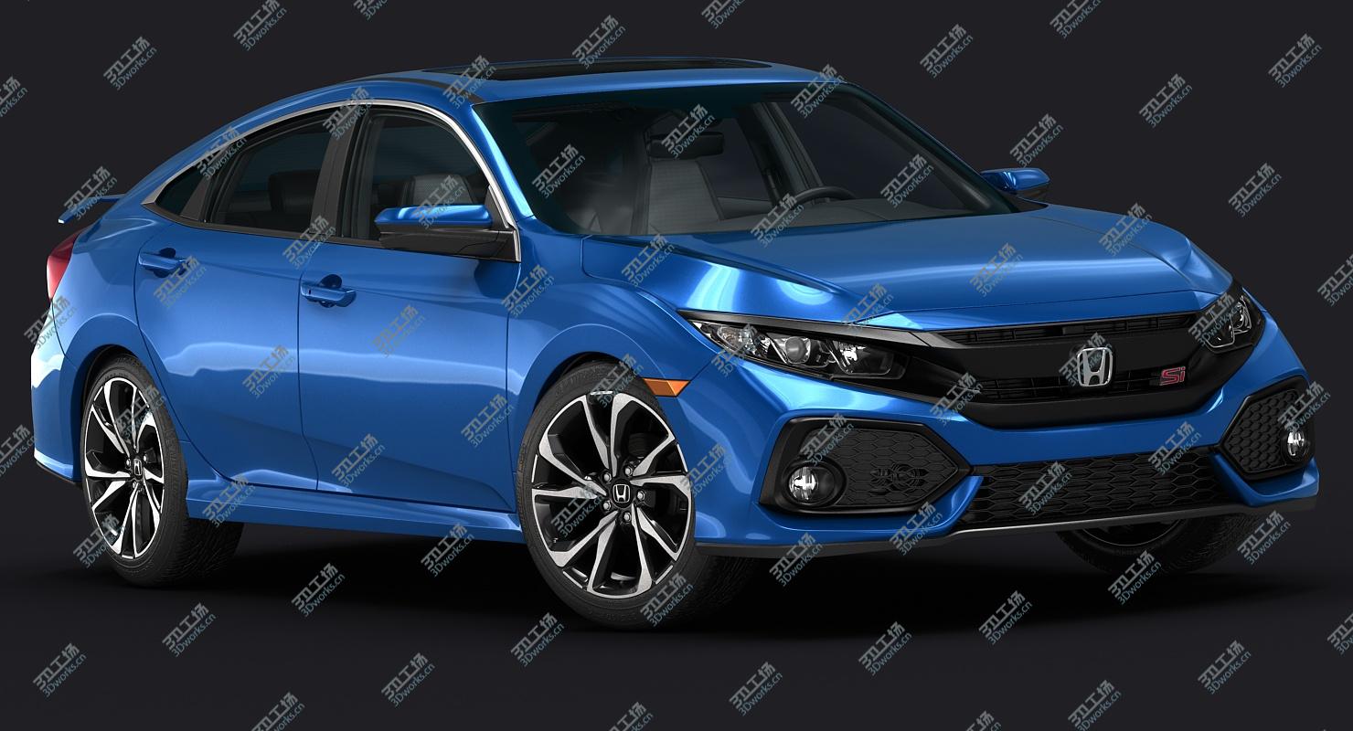 images/goods_img/202104091/2017 Honda Civic Sedan 3D model/1.jpg